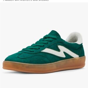 Steve Madden Green Suede Sneakers
